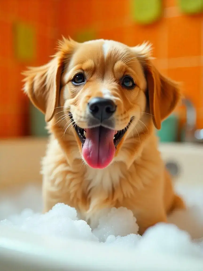 Tips for Bathing Your Dog dog bathing tip